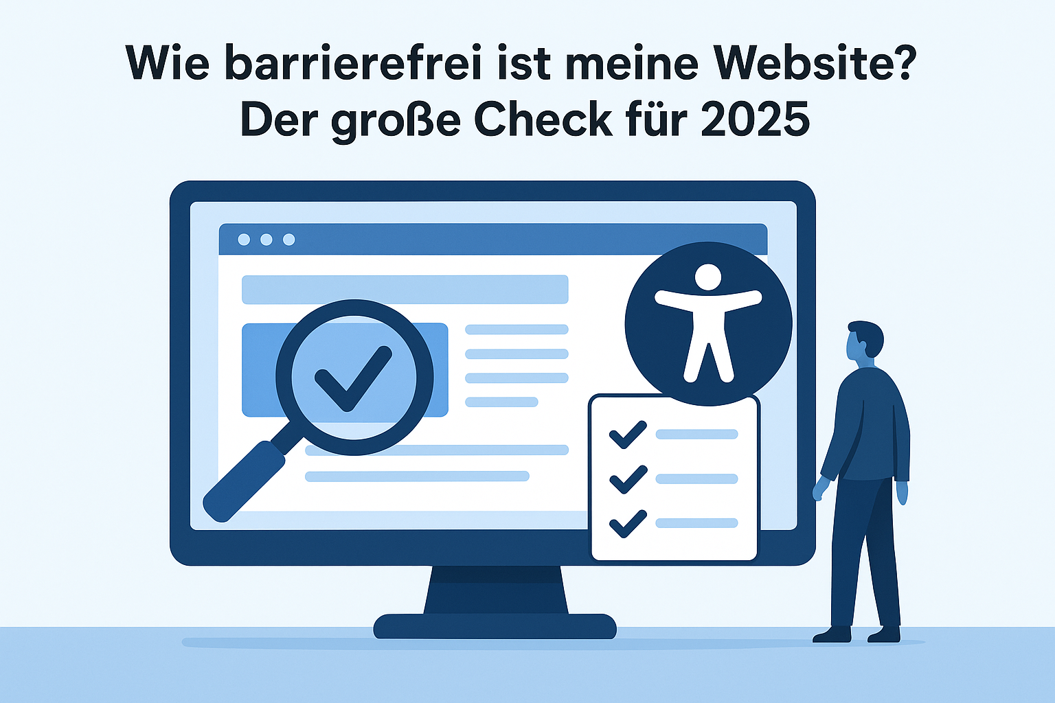 Wie barrierefrei ist meine Website? Der große Check für 2025